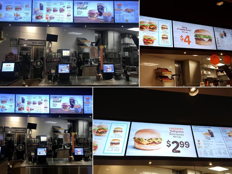 A&W Canada Menu