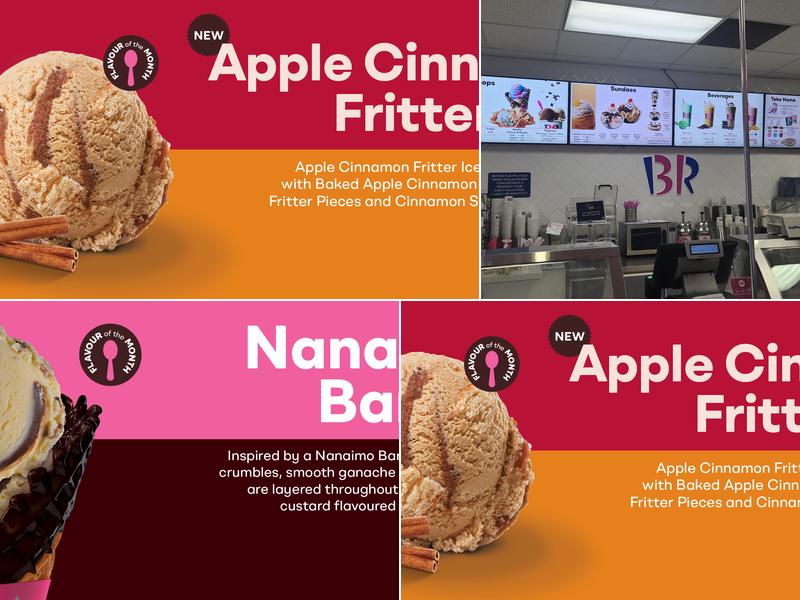 Baskin Robbins Menu