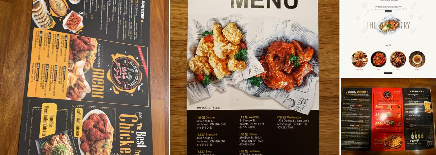 The Fry Menu