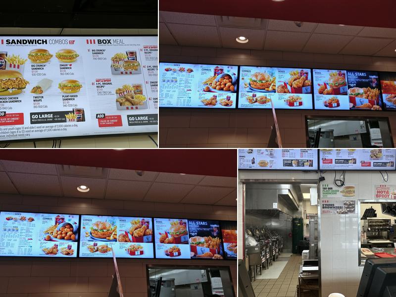 KFC Menu