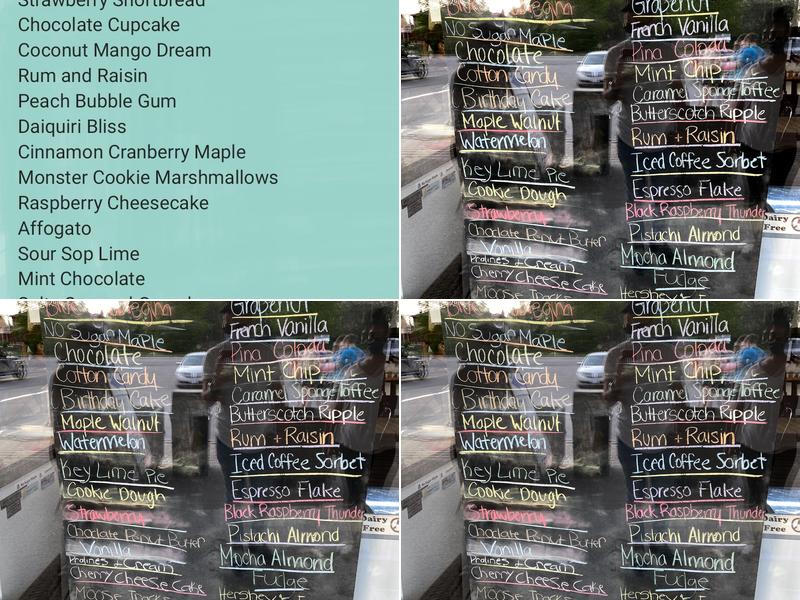IceTales Menu