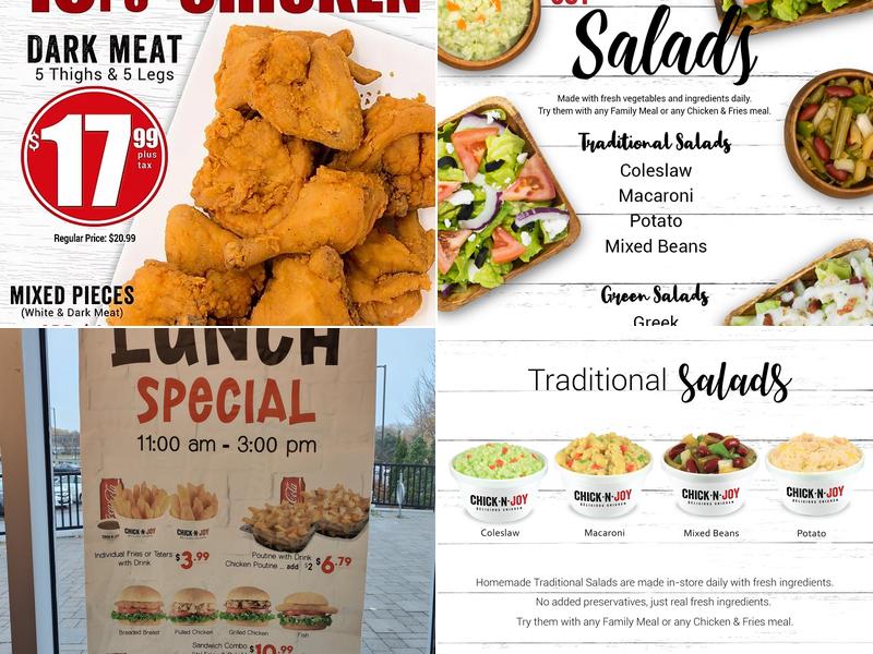 CHICK•N•JOY Menu