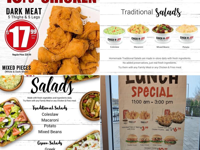 CHICK•N•JOY Menu