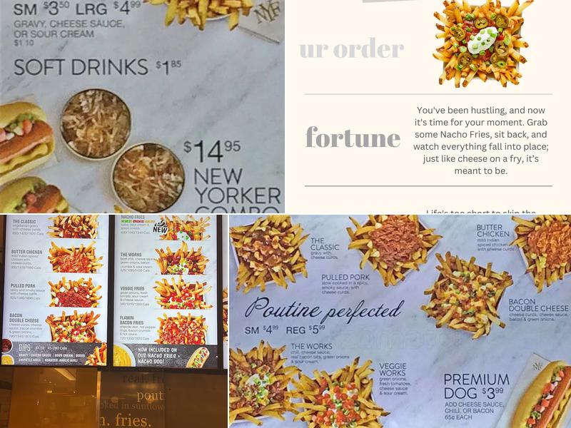 New York Fries Markville Mall Menu