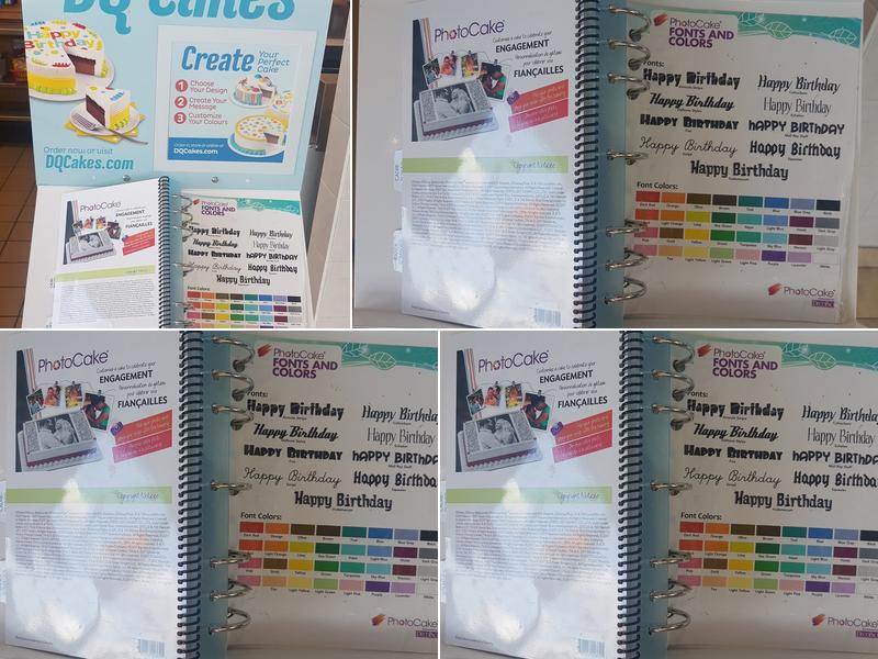 Dairy Queen (Treat) Menu