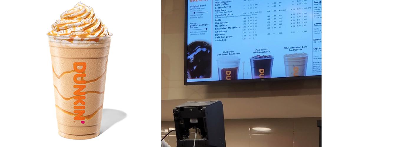 Dunkin' Menu
