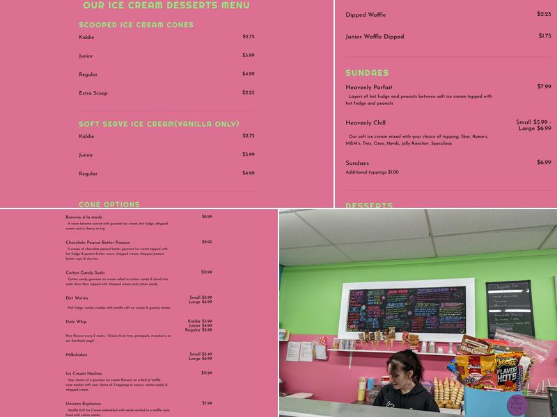 Heavenly Sweets Ingersoll Menu
