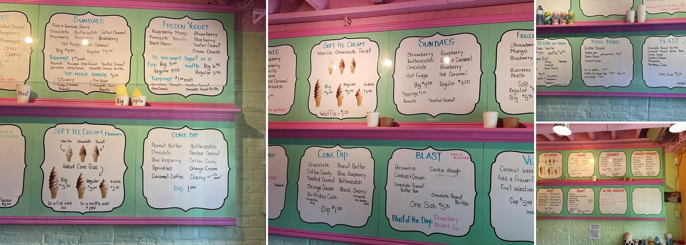 JENN & Larry's Menu