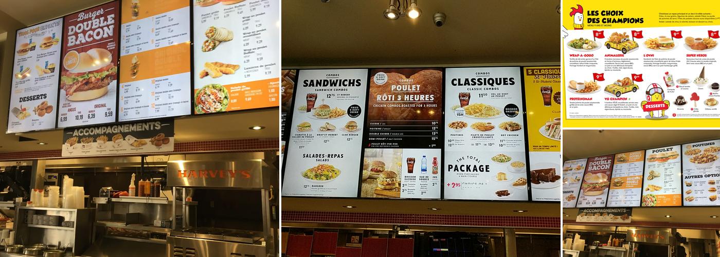 St-Hubert Express Menu