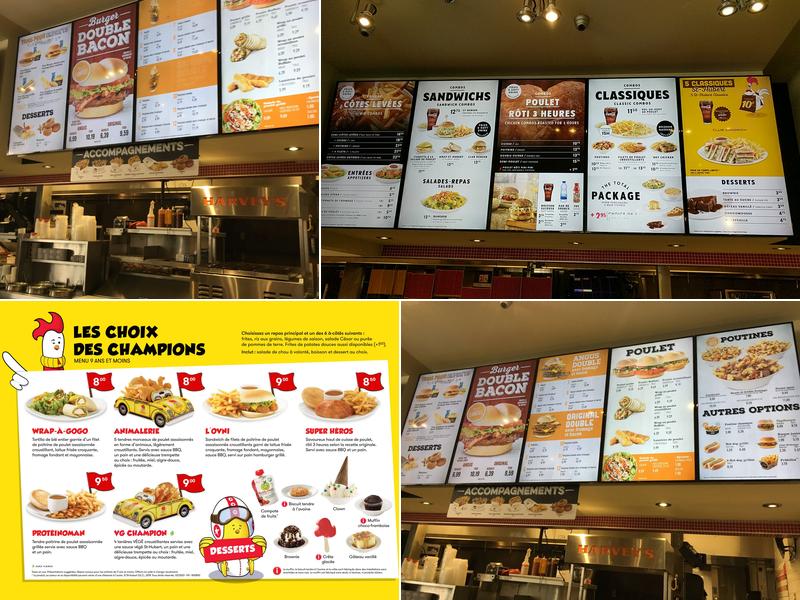 St-Hubert Express Menu