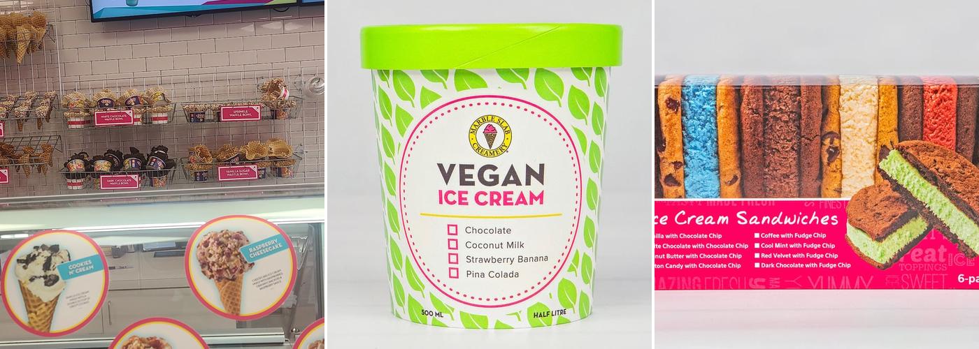 Marble Slab Creamery Menu