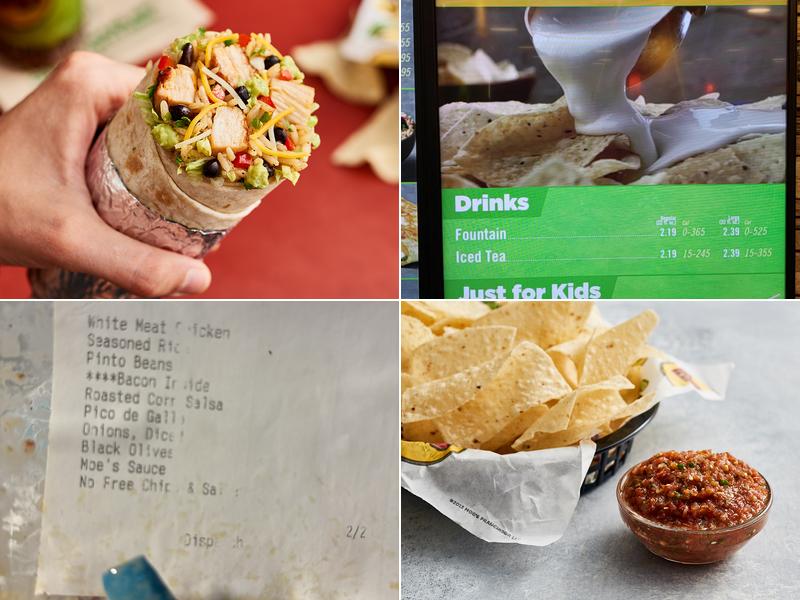 Moe's Southwest Grill Menu