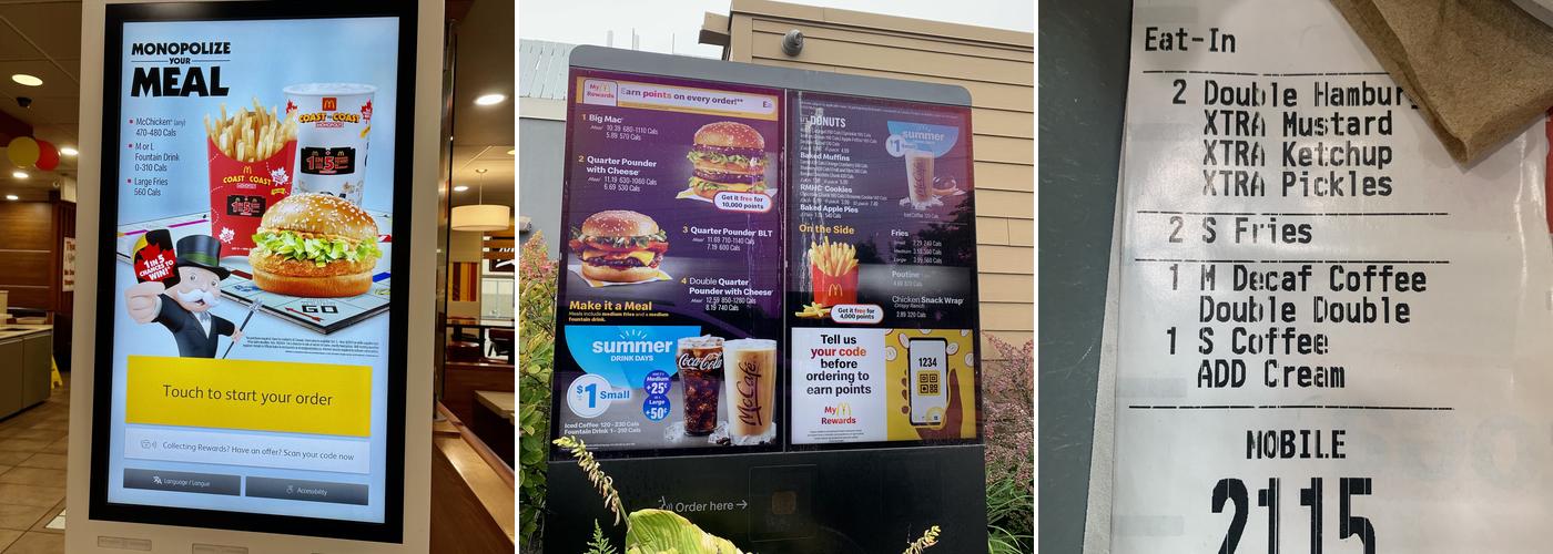 McDonald's Menu
