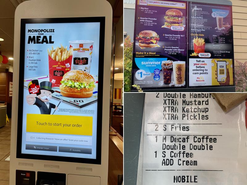 McDonald's Menu