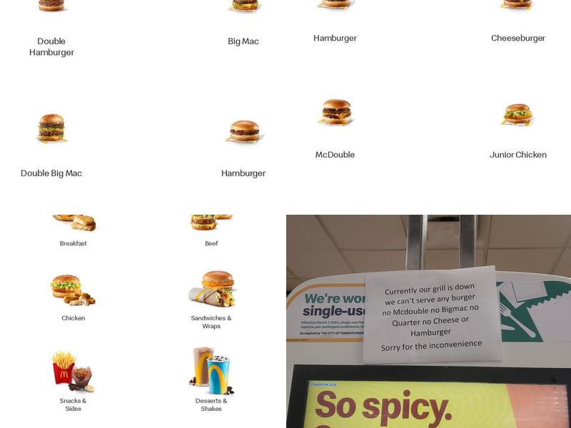 McDonald's Menu