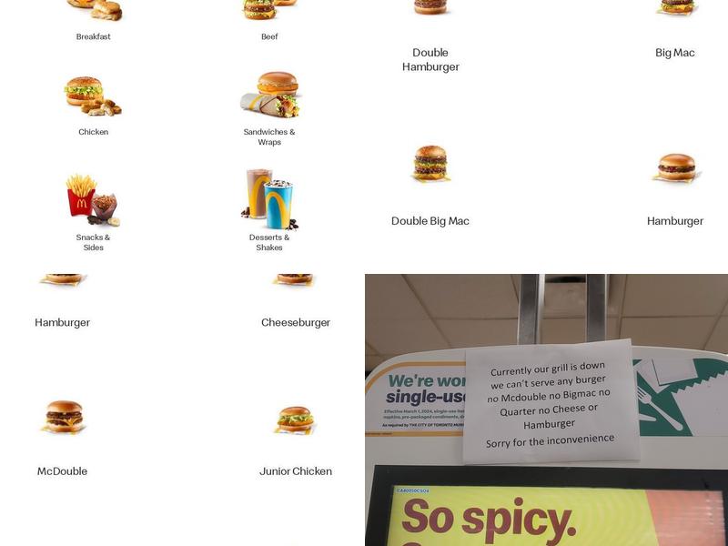 McDonald's Menu