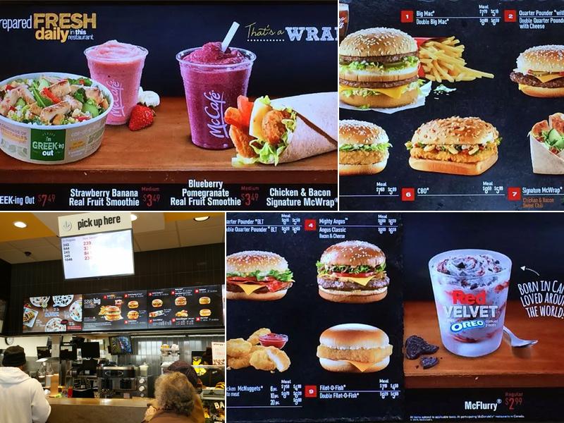 McDonald’s Menu