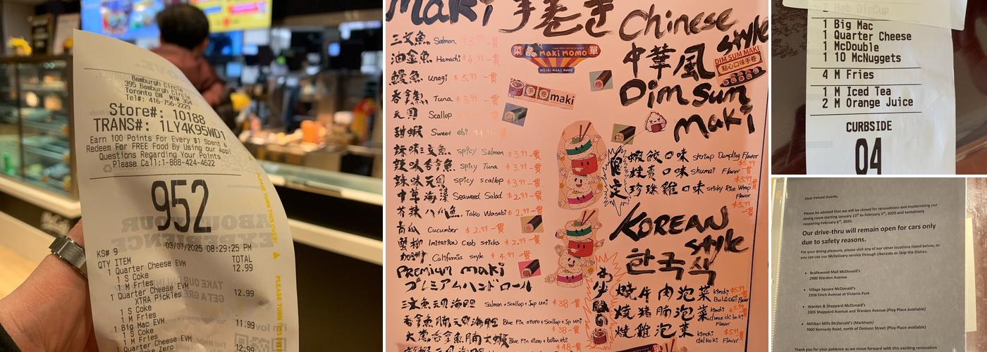 McDonald's Menu