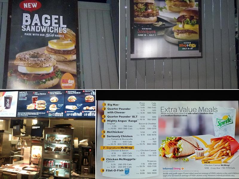 McDonald's Menu