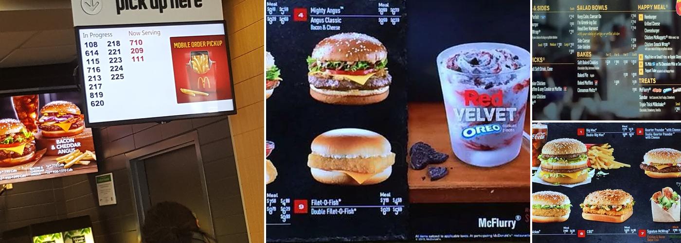 McDonald's Menu