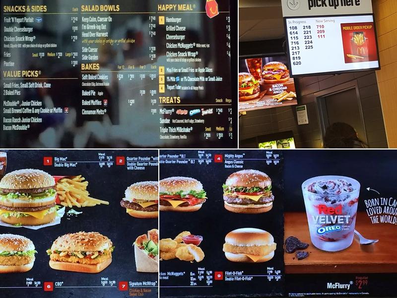 McDonald's Menu