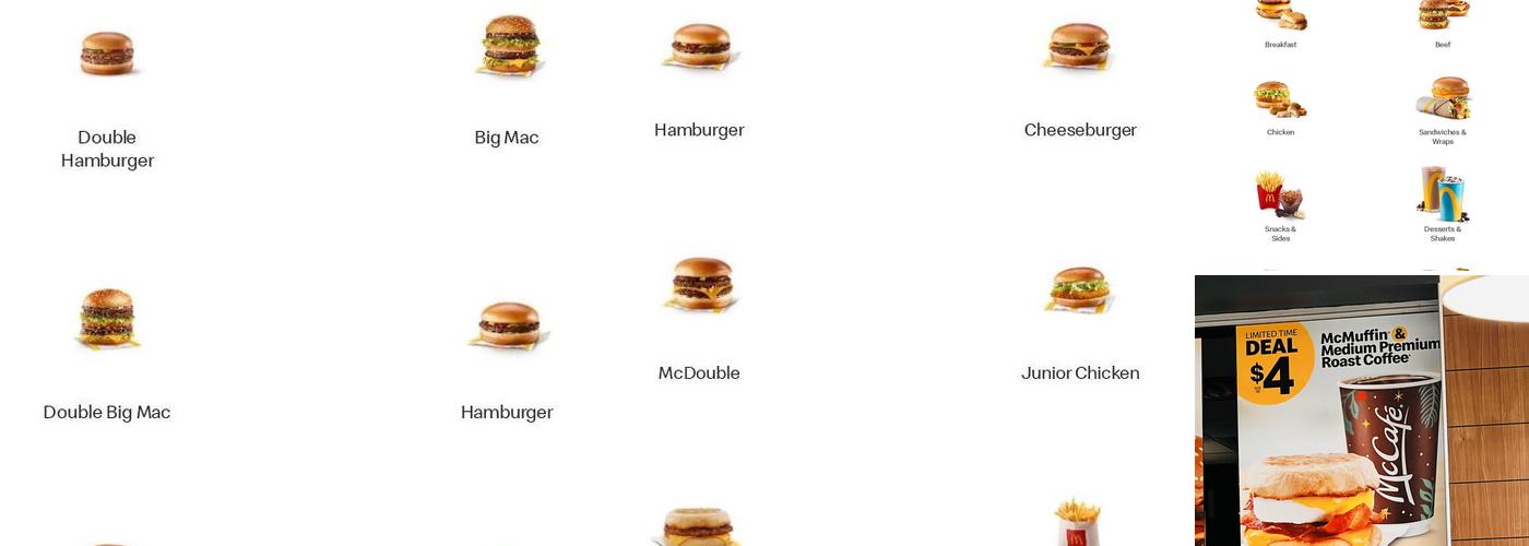 McDonald's Menu