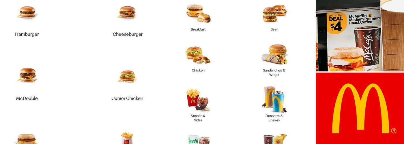 McDonald's Menu