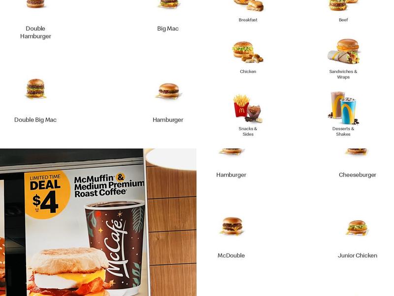 McDonald's Menu