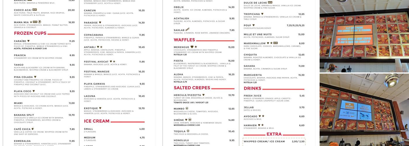 Antabli Menu