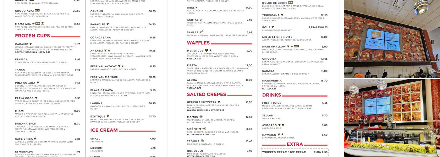 Antabli Menu