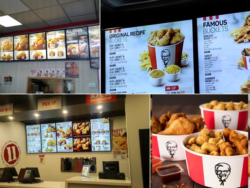 KFC Menu