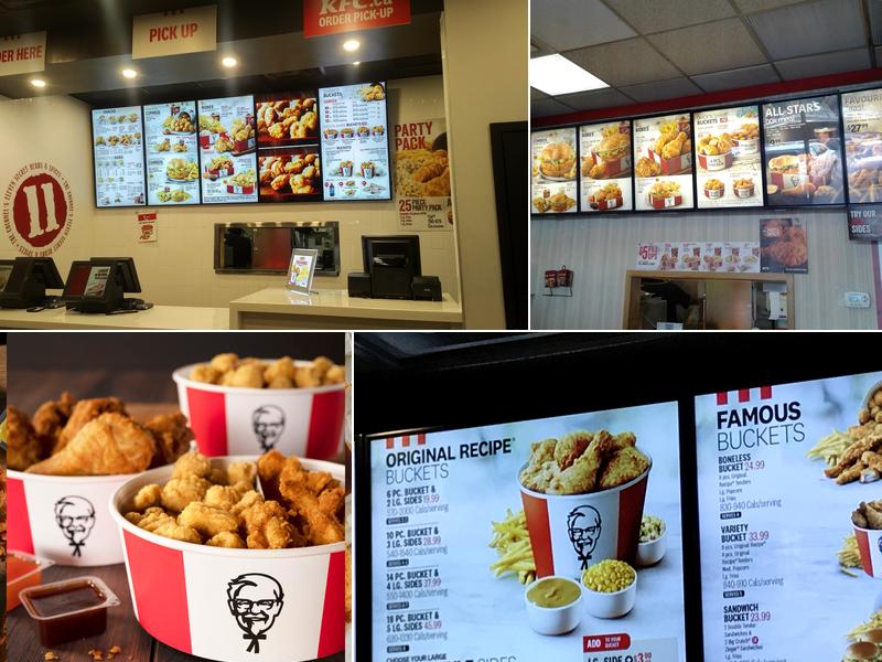 KFC Menu