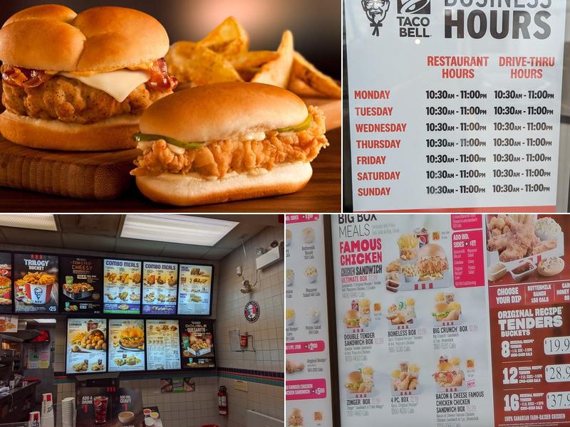 KFC Menu