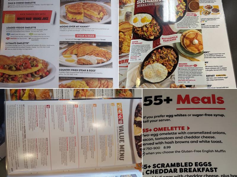 Denny's Menu