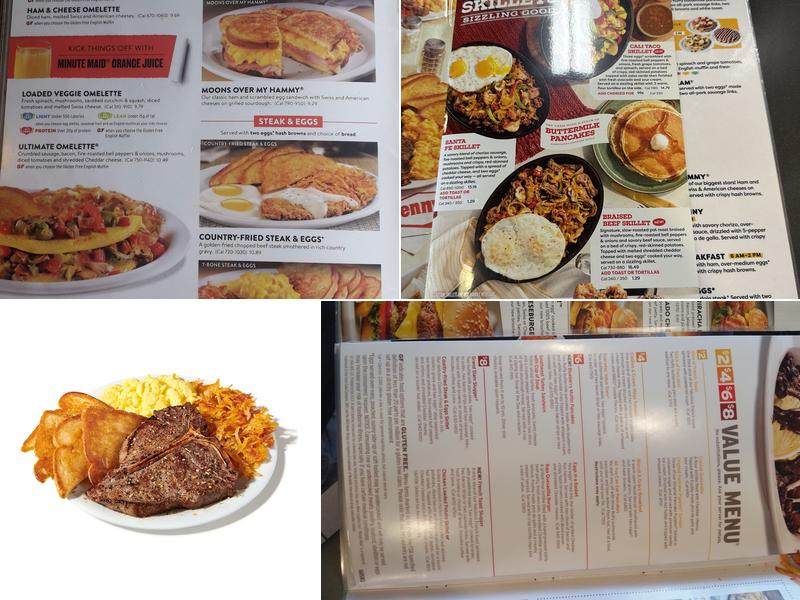 Denny's Menu