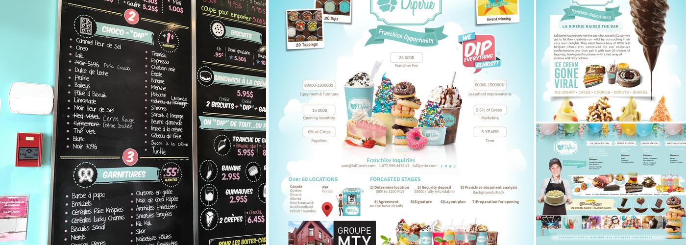 La Diperie Menu