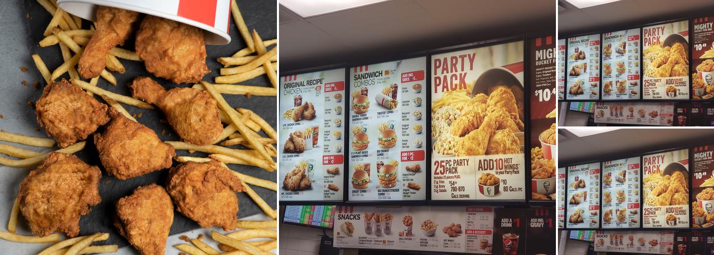 KFC Menu
