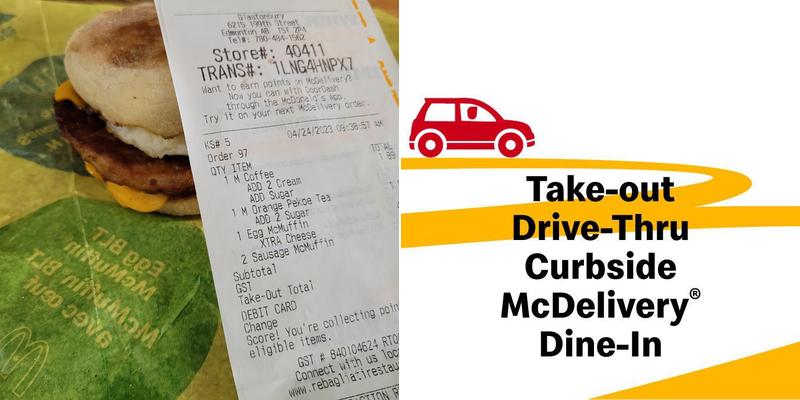 McDonald's Menu