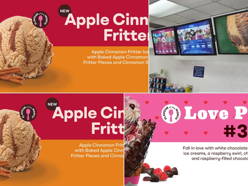 Baskin-Robbins Menu