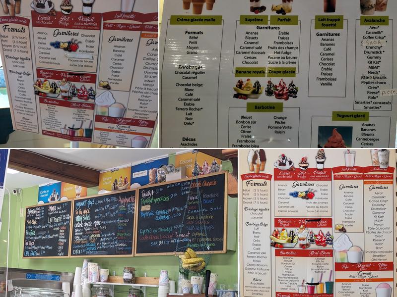 Crème Et Chocolat Menu