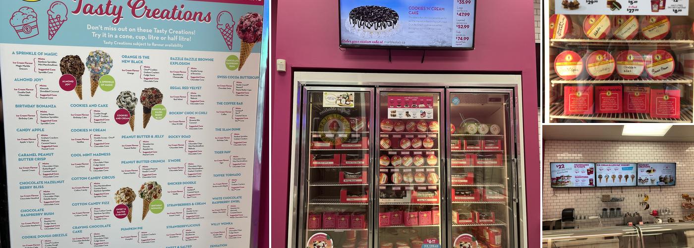 Marble Slab Creamery Menu