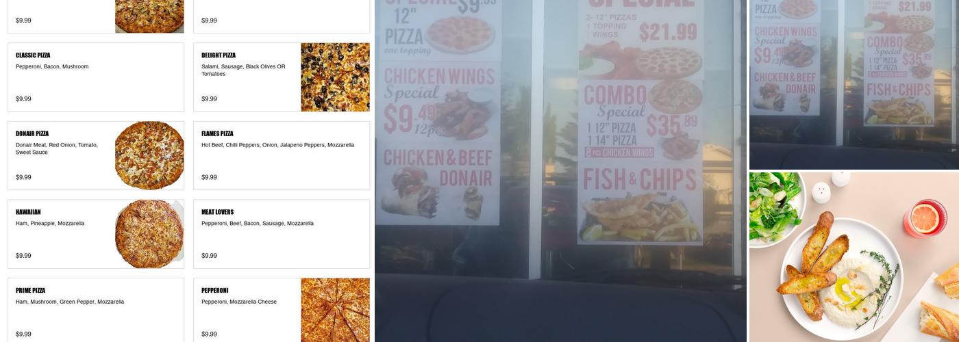 Red Rock Pizza Express Menu