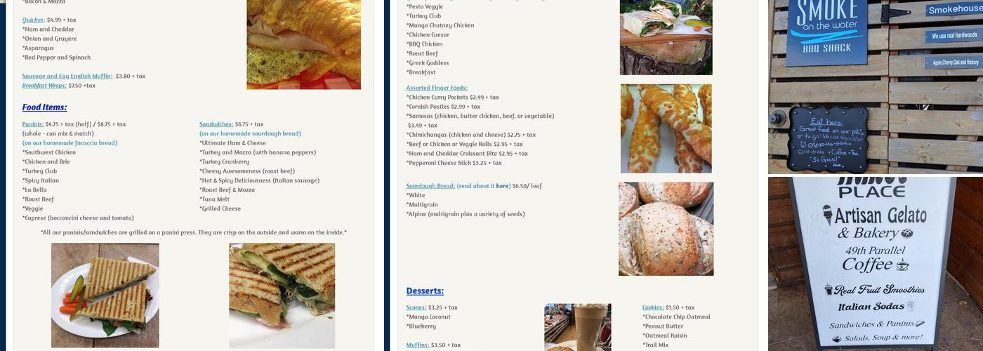 Mike's Place Menu