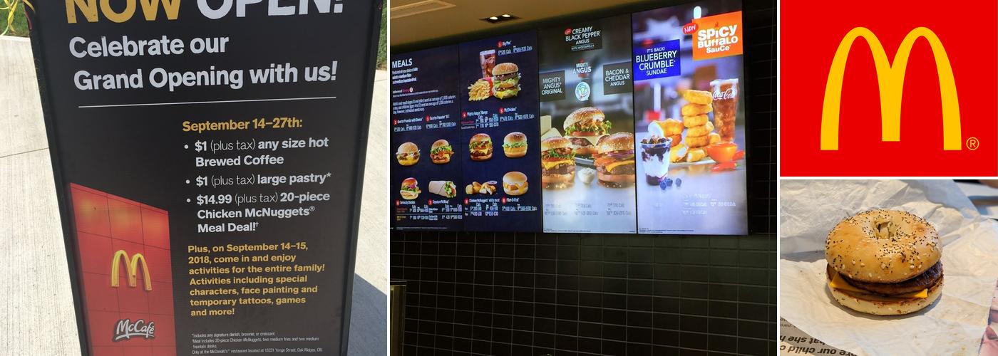 McDonald’s Menu