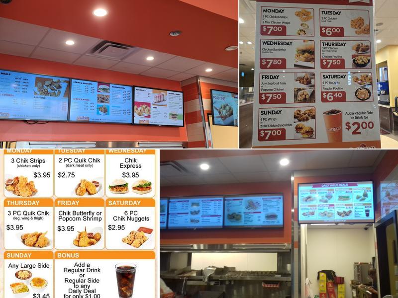 Quik Chik - Milton Menu