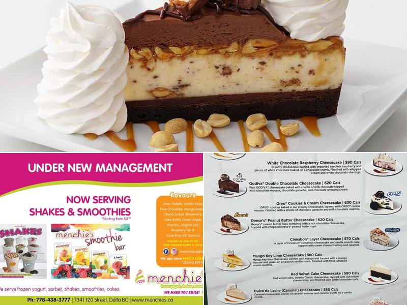 Menchie's Menu