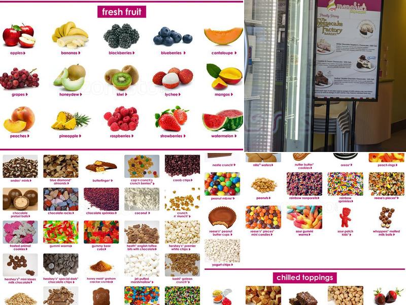 Menchie's Barrhaven Menu
