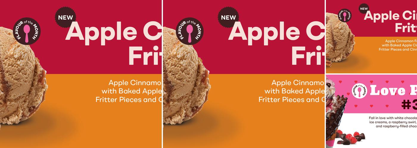 Baskin-Robbins Menu