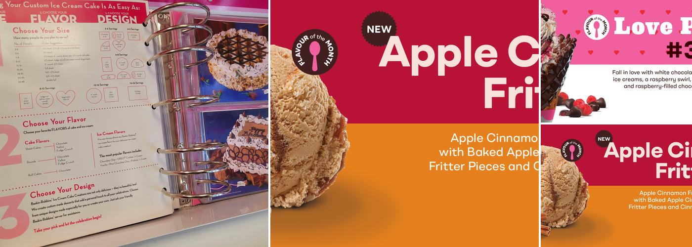 Baskin Robbins Menu