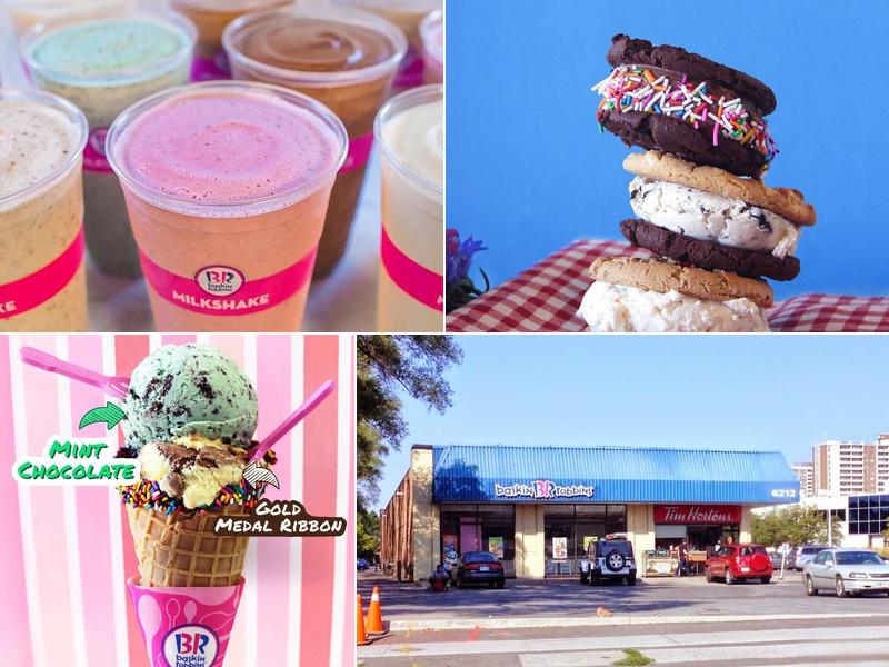 Baskin Robbins & Kernels Popcorn